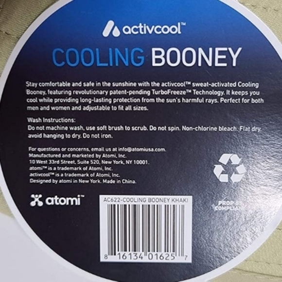Activcool Cooling Booney Hat Tan 